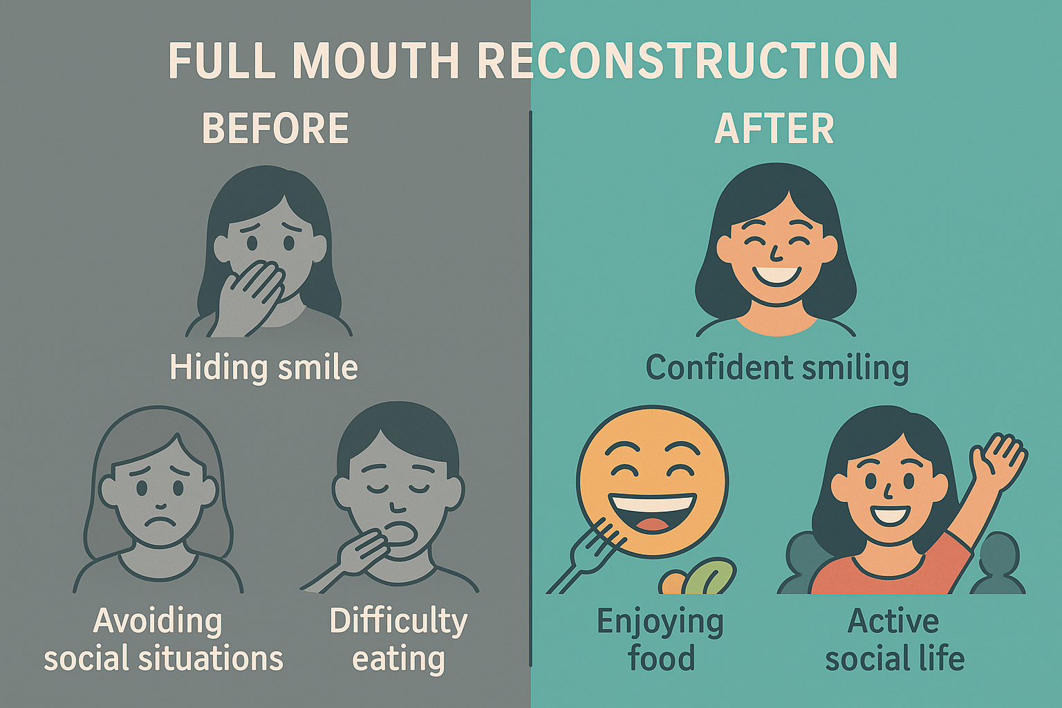 Full Mouth Reconstruction Before and After: Your Journey to a Life-Changing Smile