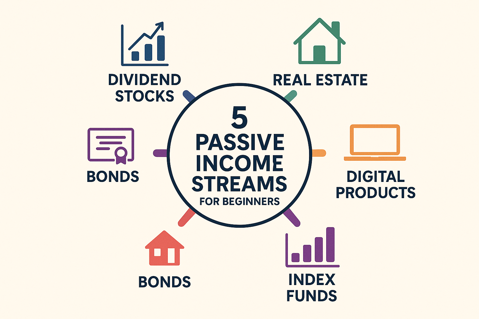 Active vs Passive Income: 5 Passive Income Streams for Beginners