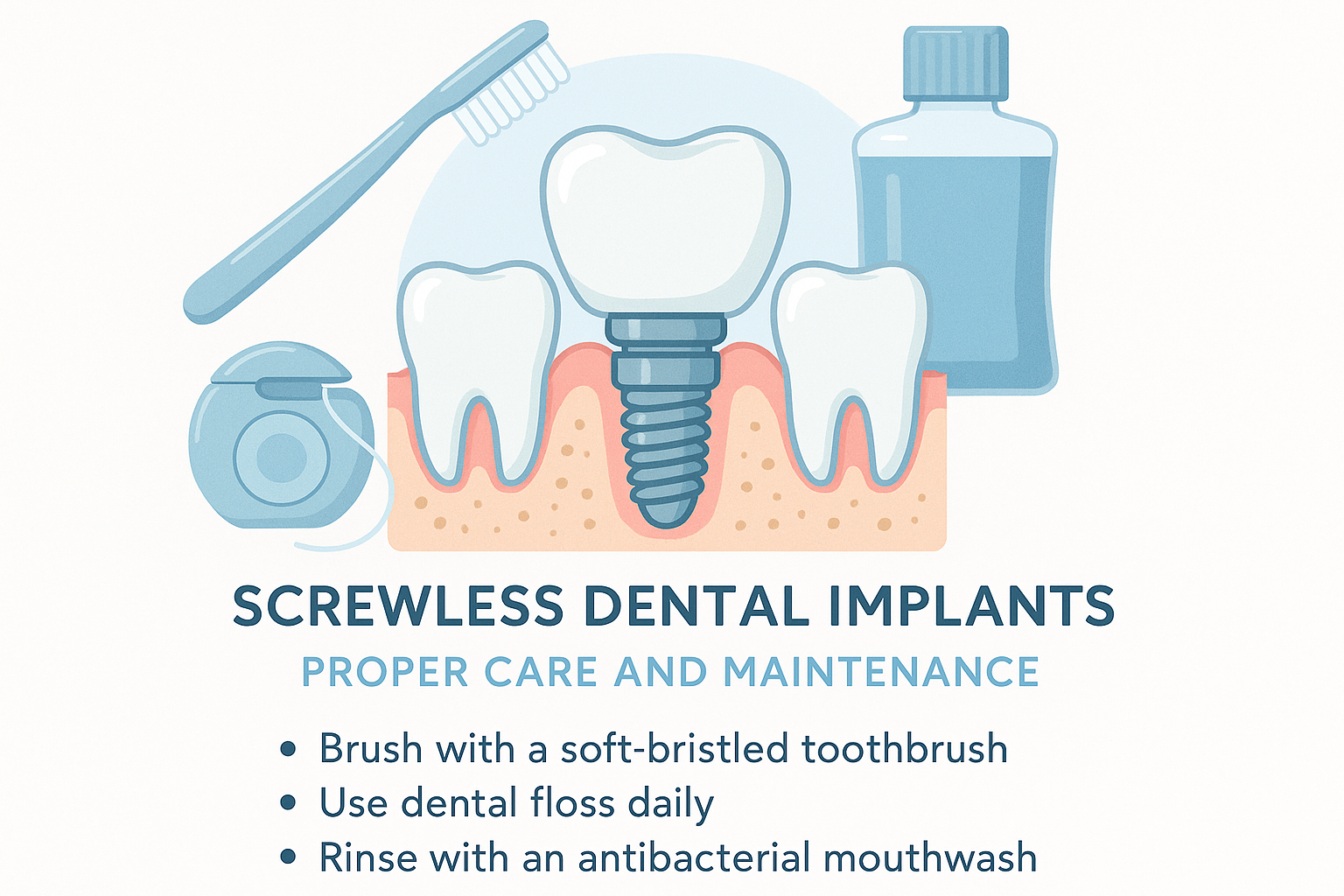What Are Screwless Dental Implants? A Revolutionary Approach to Tooth Replacement