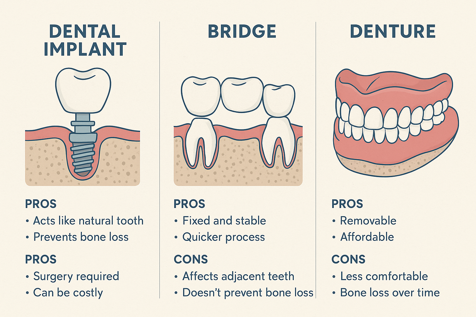When Dental Implants Aren't Right for You: Important Reasons Not to Get Dental Implants