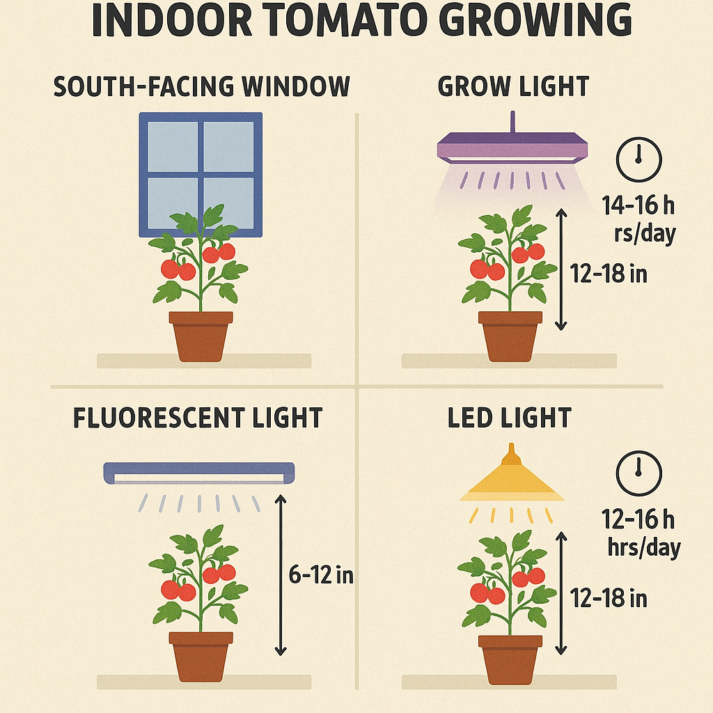 How to Grow Tomatoes Indoors