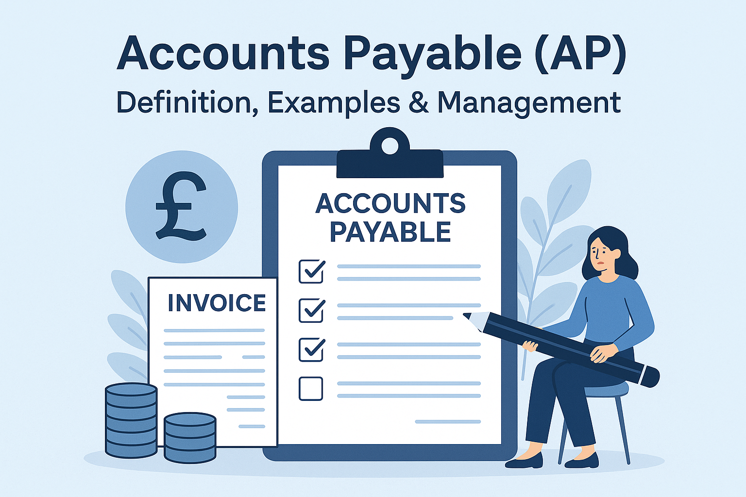 Illustration for: Accounts Payable (AP): Definition, Examples & Management