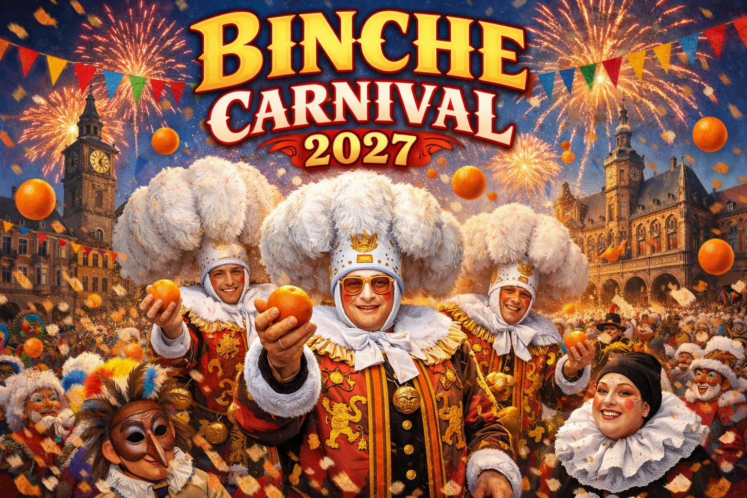 Cover for: binche carnival 2027