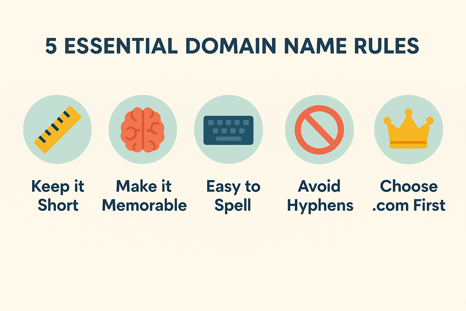 How to Choose a Domain Name for Your Business: The Complete 2025 Guide