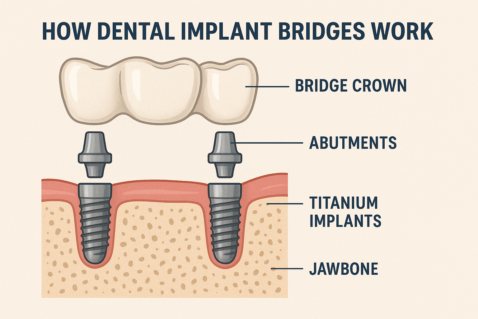 Dental Implant Supported Bridge: The Complete Guide to Permanent Tooth Replacement