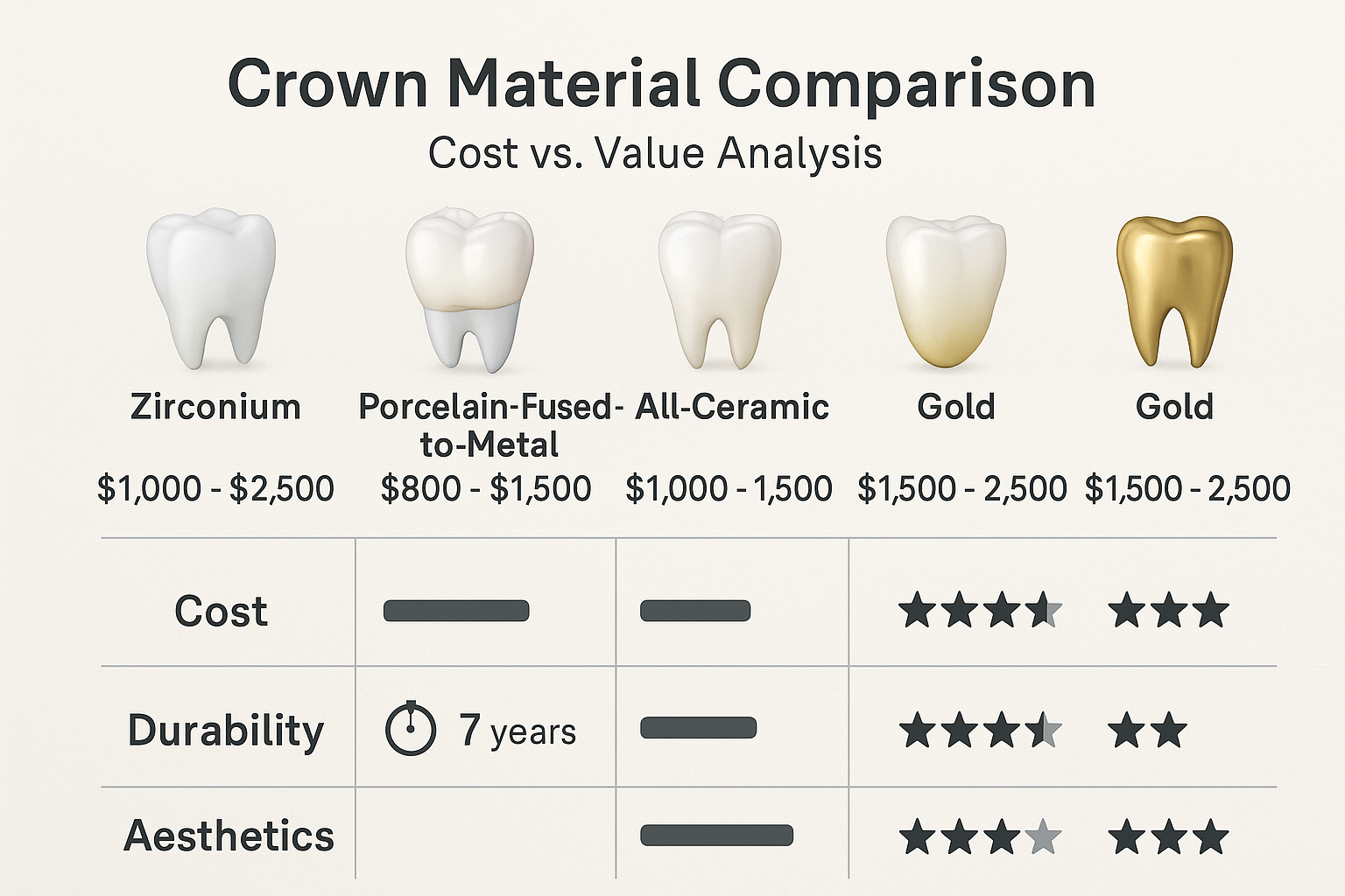 Zirconium Crown Cost: Your Complete Guide to Pricing and Value in 2025