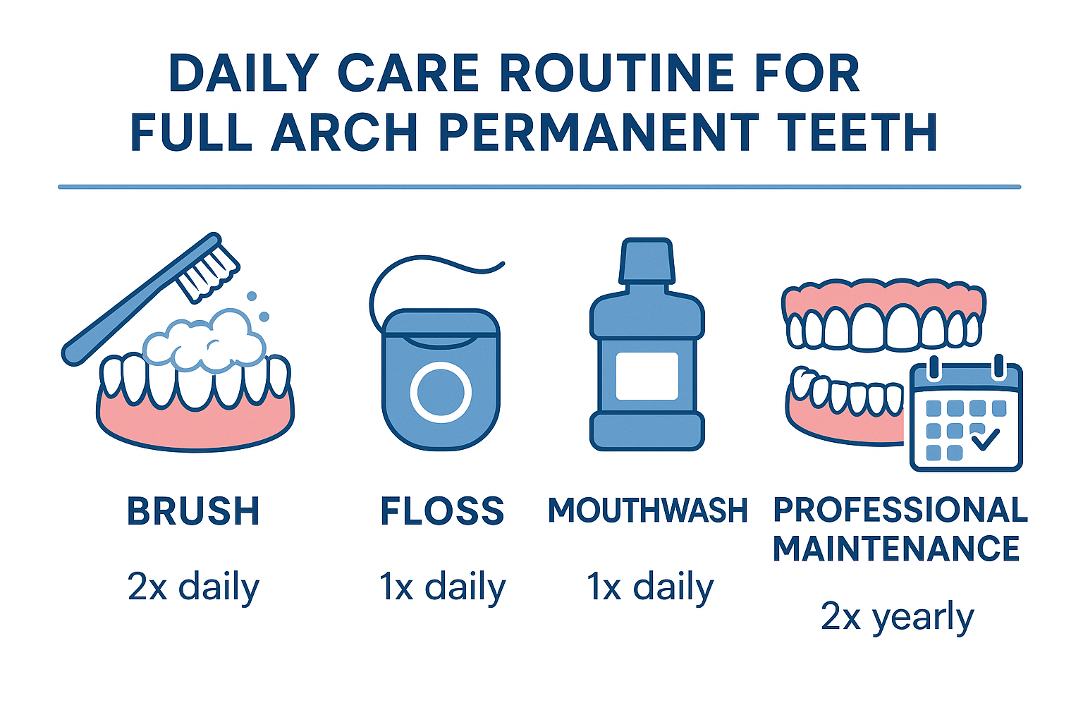 Full Arch Permanent Teeth Before and After: Your Journey to a Complete Smile Transformation