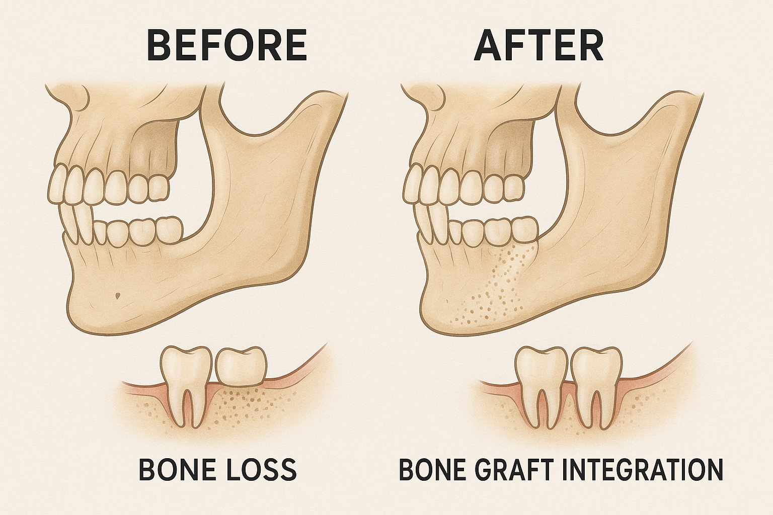 The Complete Guide to Dental Implants and Bone Grafts: Restoring Your Smile with Confidence