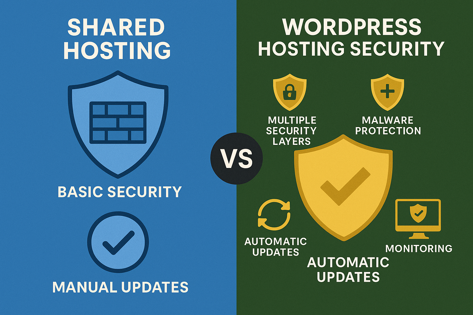 WordPress Hosting vs. Shared Hosting: What's the Difference?