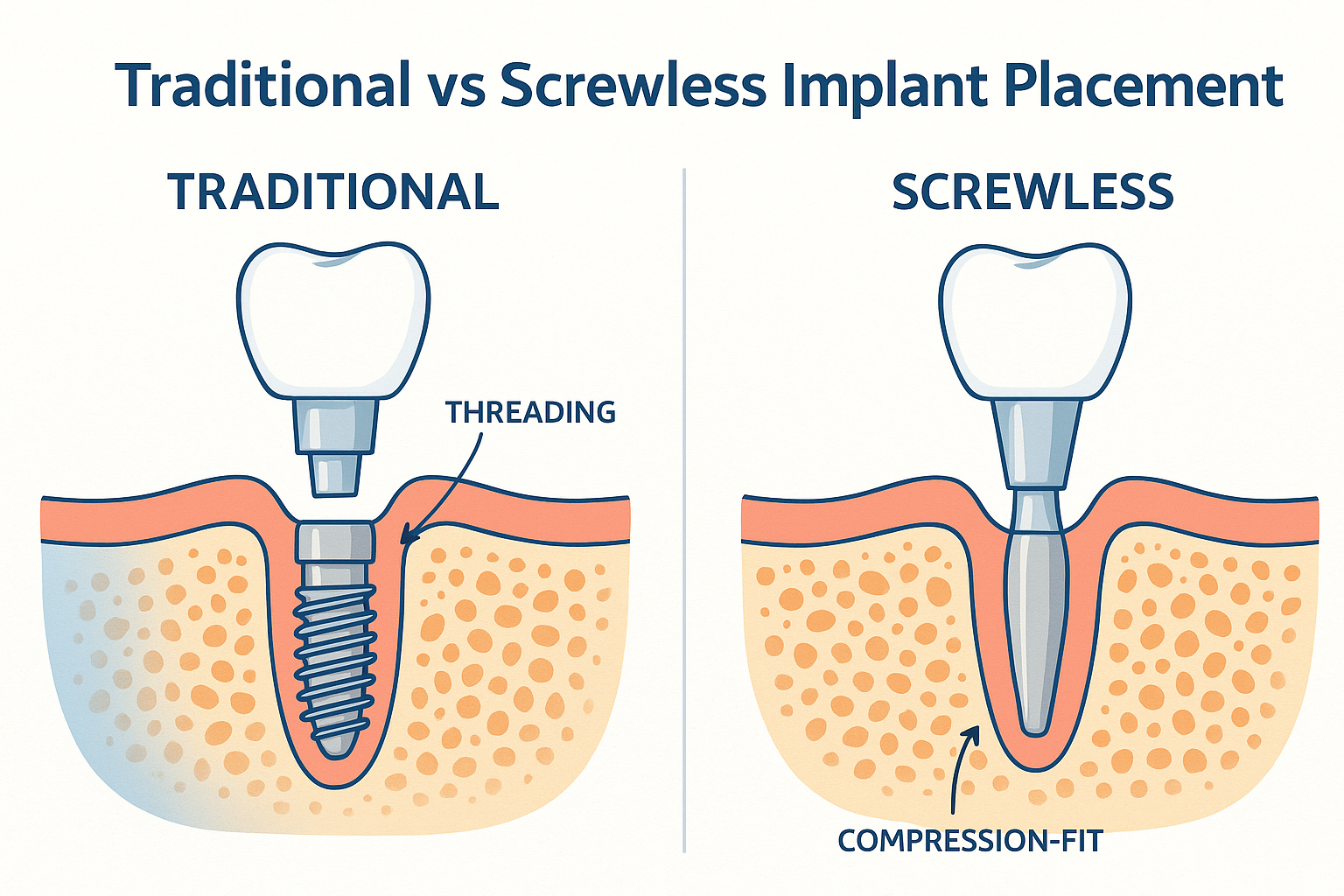 Screwless Dental Implants: The Revolutionary Alternative to Traditional Implant Systems