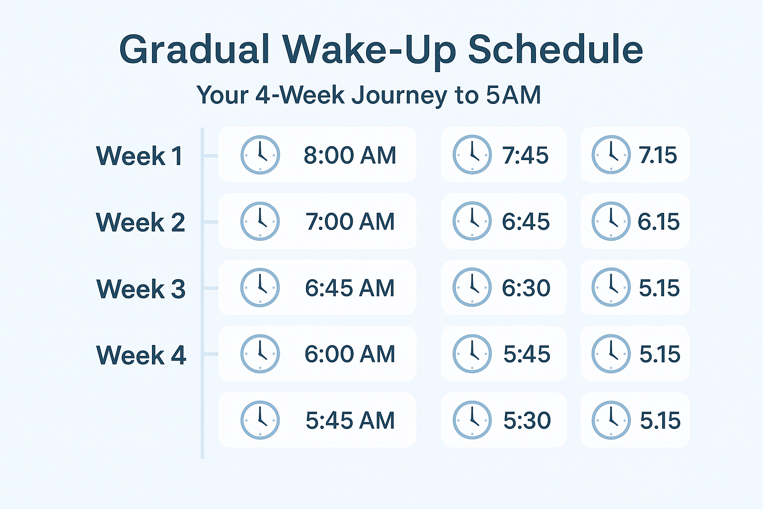 Tips to Wake Up at 5AM,5AM