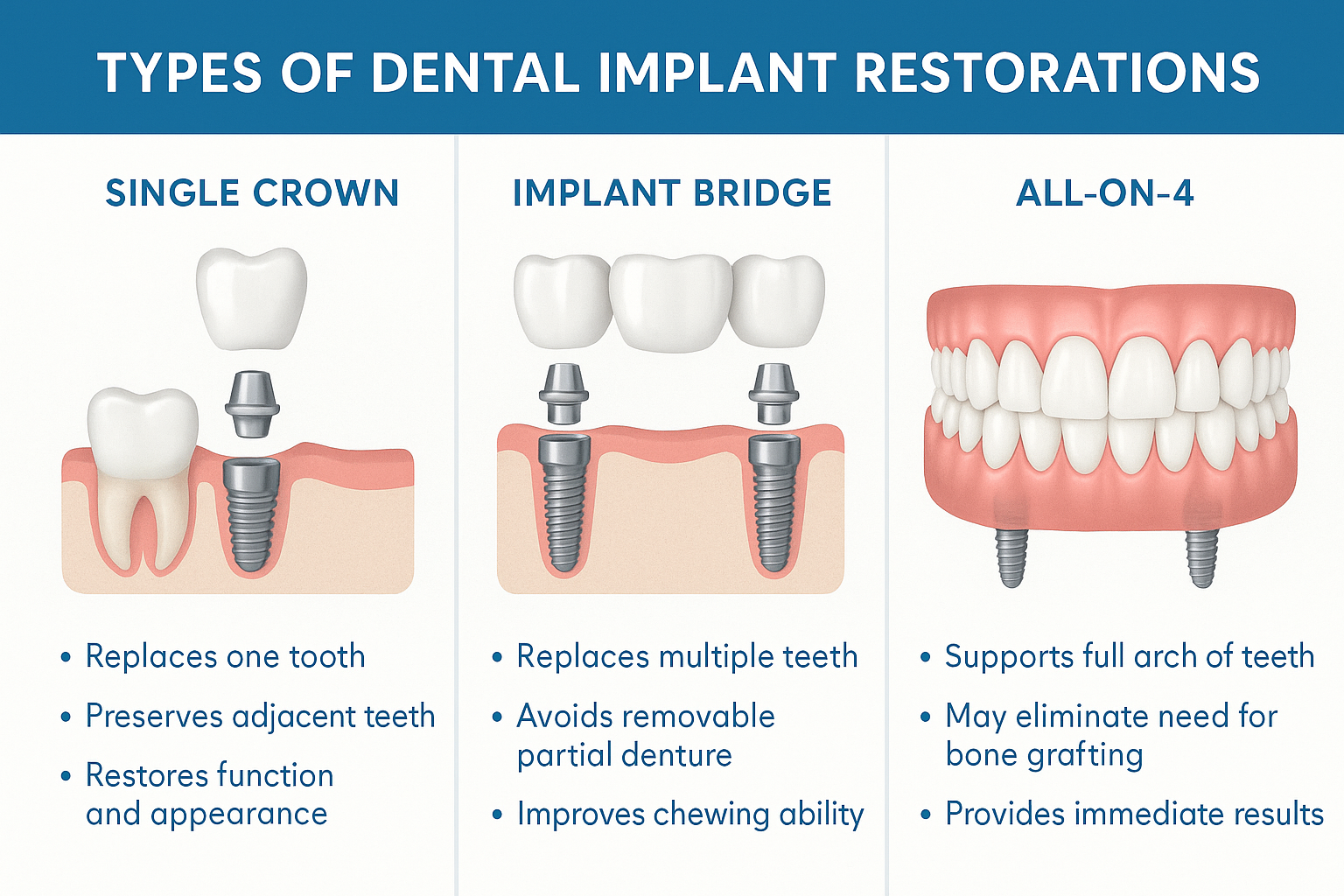 Dental Implant Restoration: Complete Guide to Replacing Missing Teeth in 2025