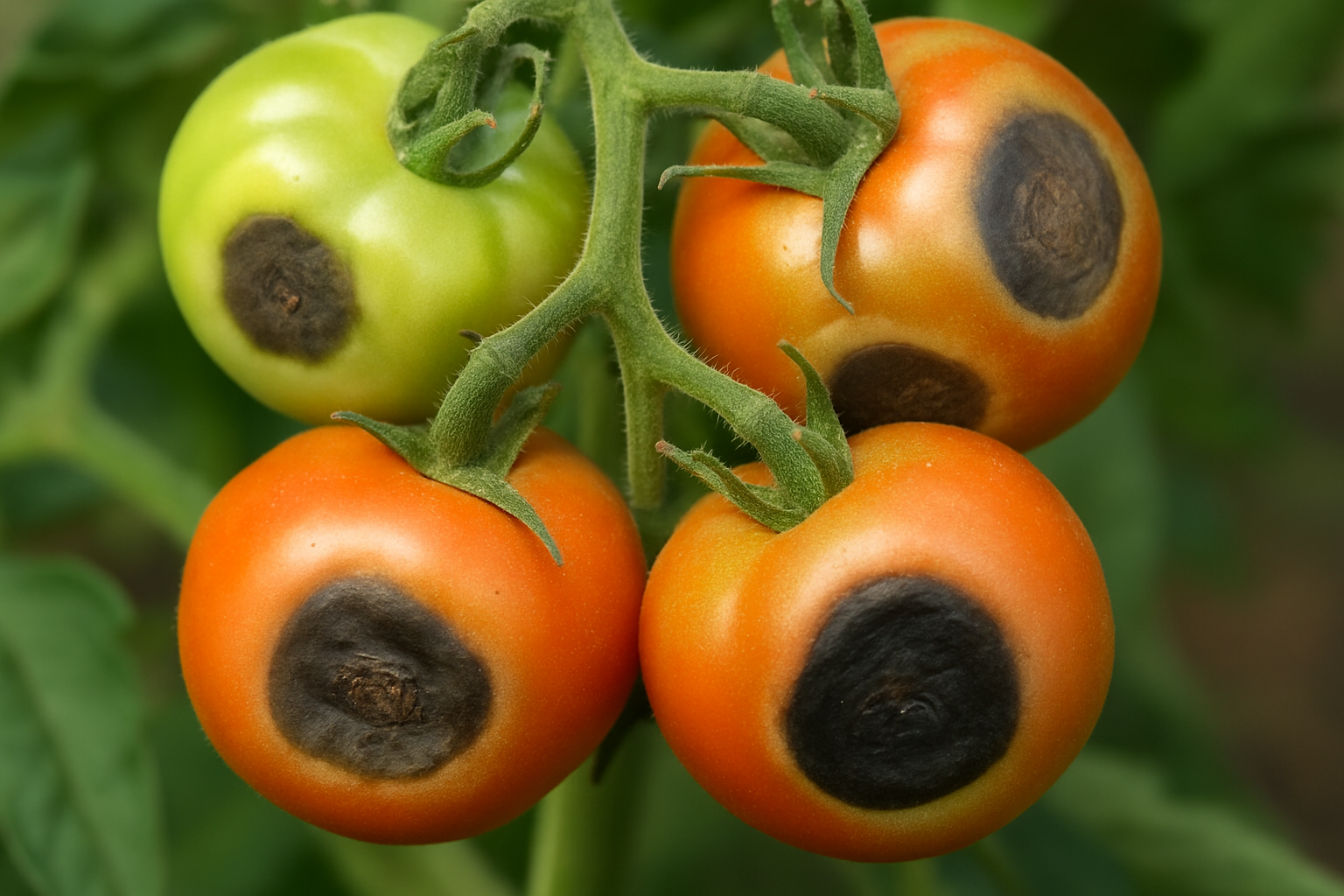Tomatoes Blossom End Rot: