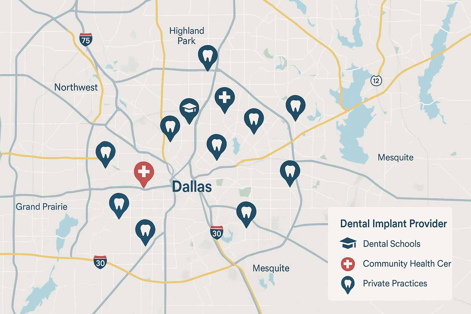Cheap Dental Implants in Dallas