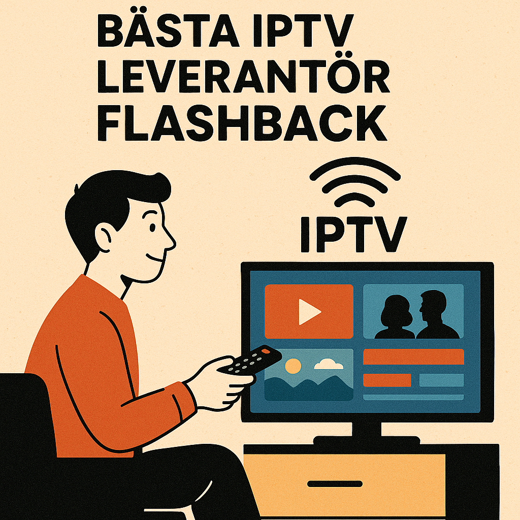 Illustration for: bästa iptv leverantör flashback
