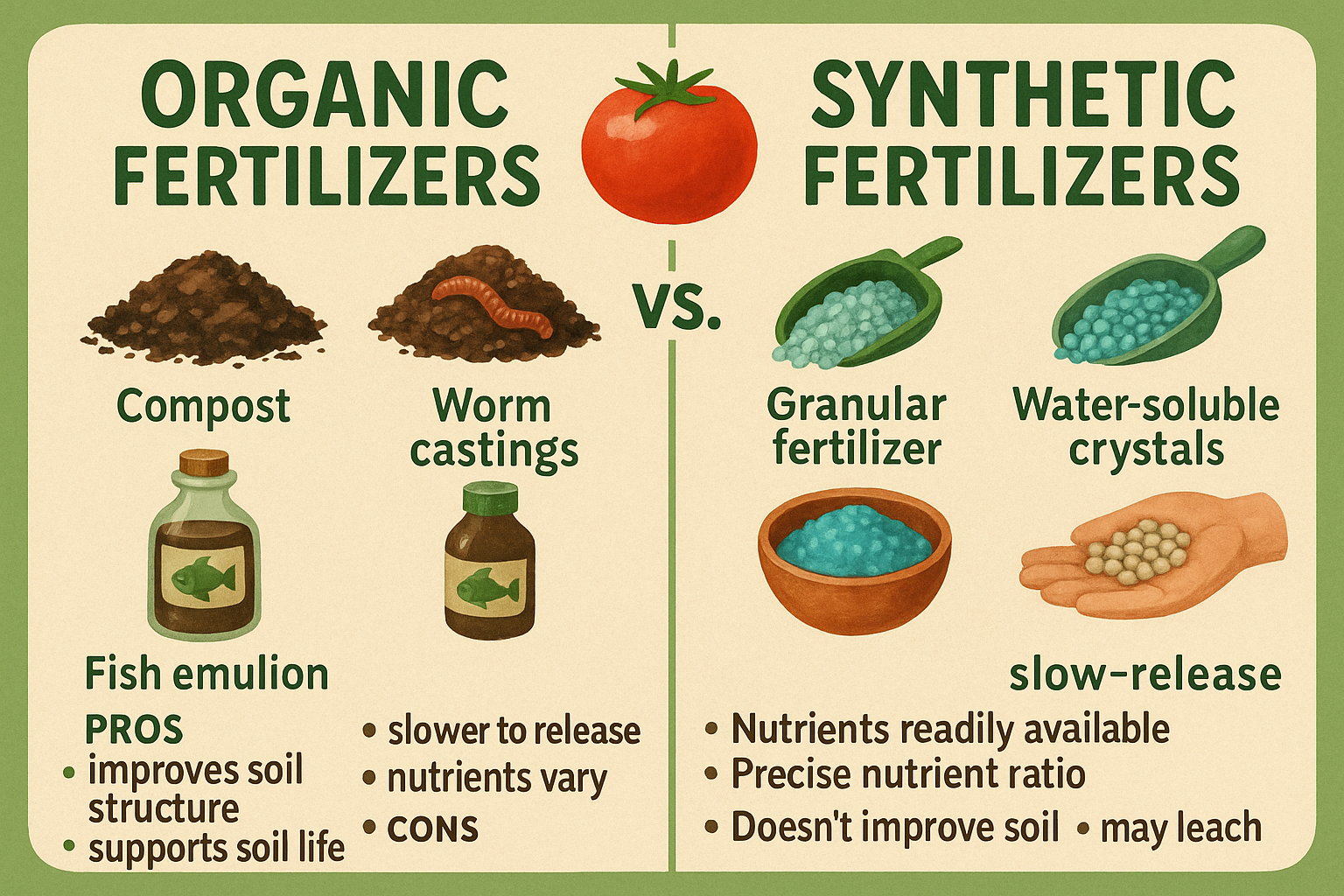 The Best Fertilizer for Tomatoes