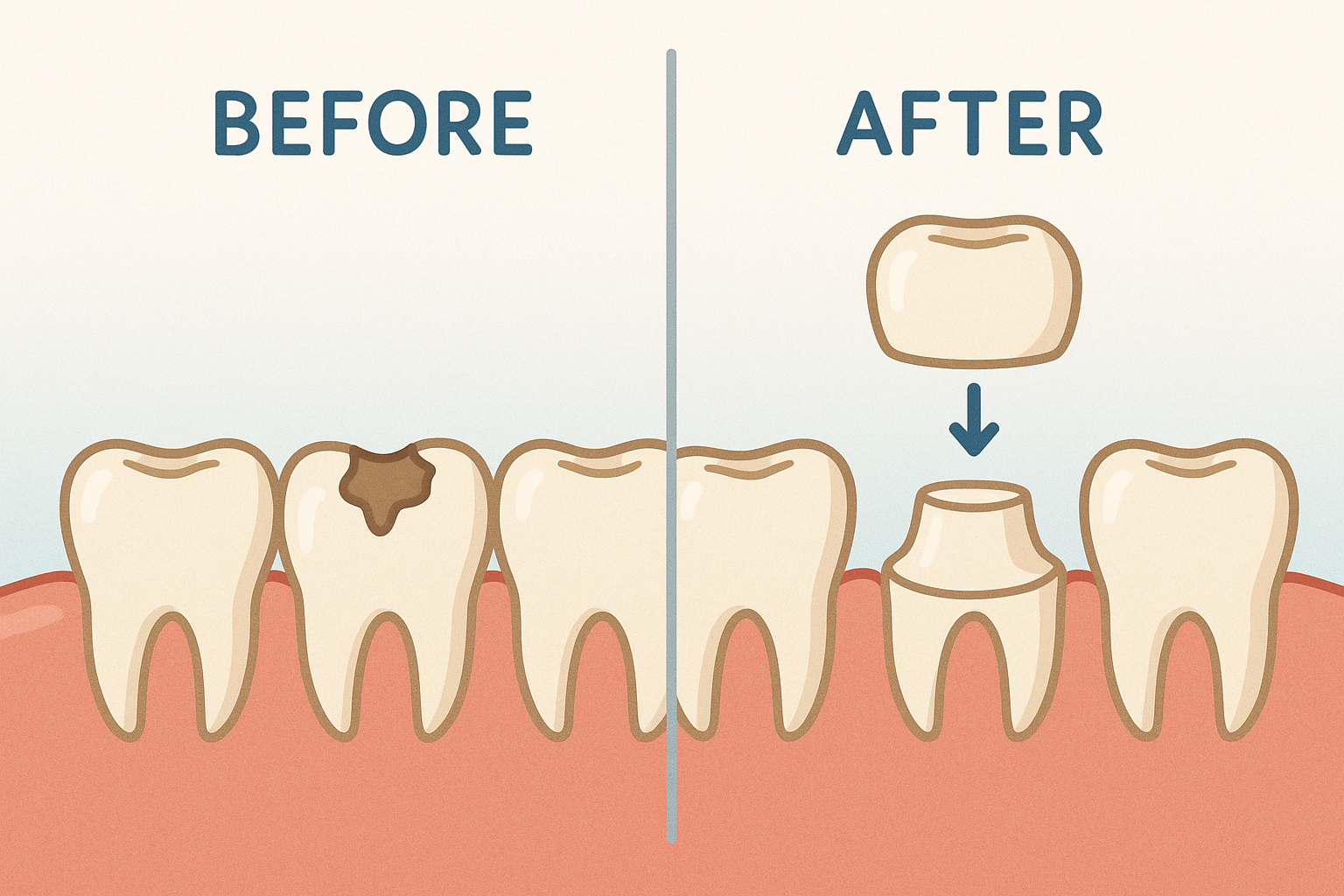 Dental Implant vs Crown: Which Is the Right Choice for Your Smile?