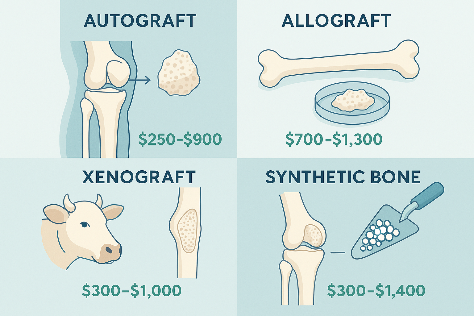 The Complete Guide to the Cost of 2 Dental Implants with Bone Grafting in 2025