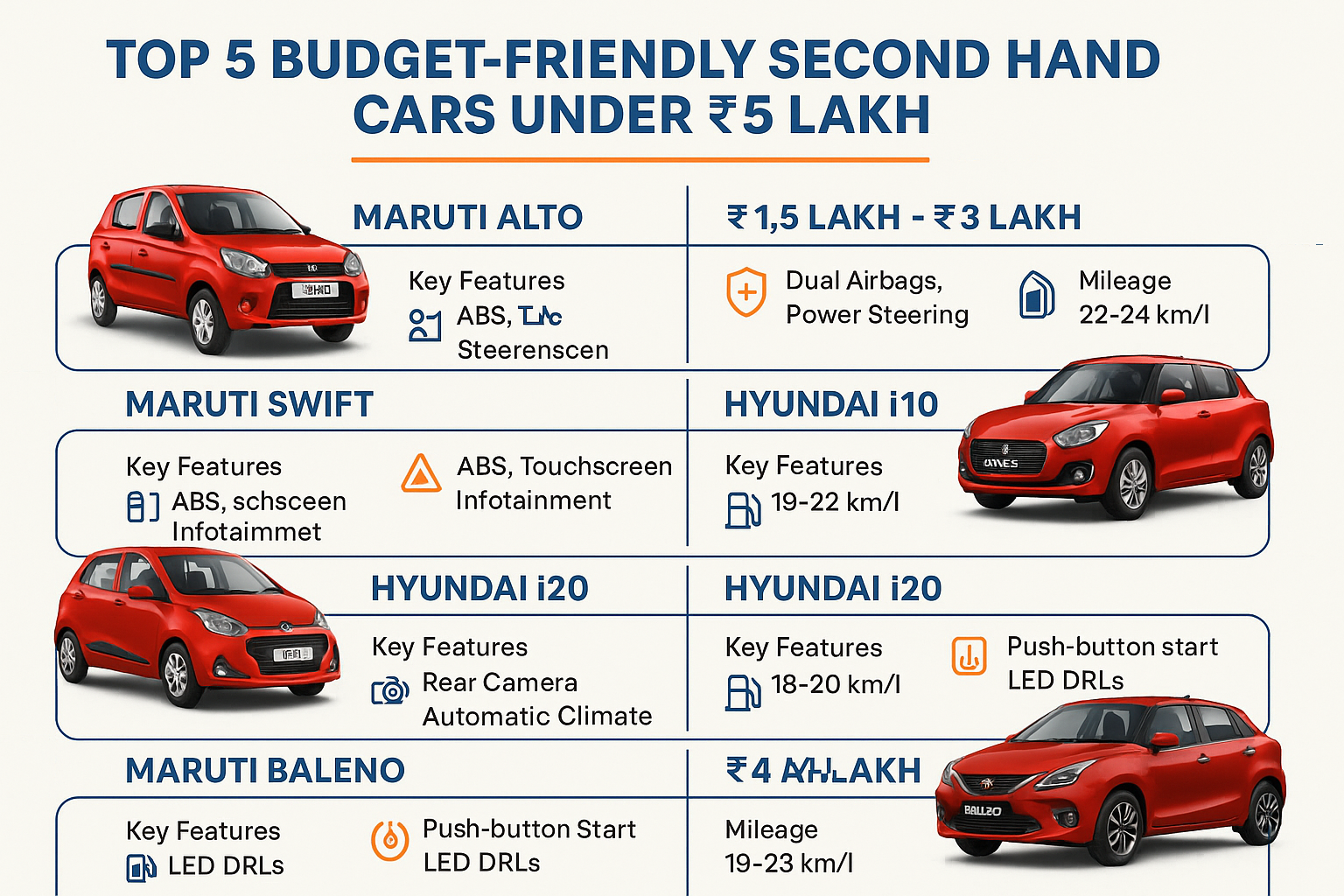 Best Second Hand Cars in India